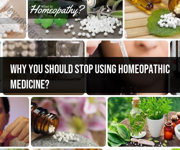 The Debate Over Homeopathic Medicine: Reasons to Consider