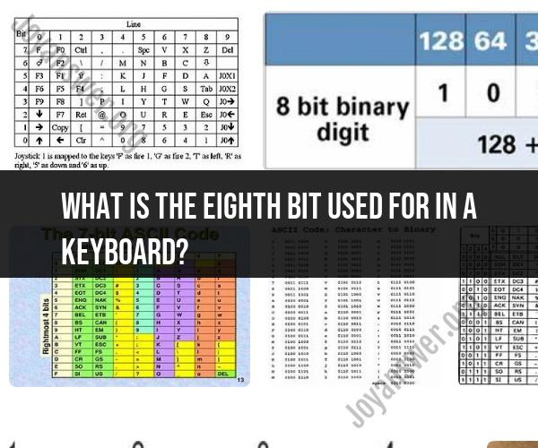 The Eighth Bit in a Keyboard: Its Function