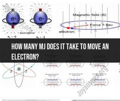 The Energy Required to Move an Electron: Understanding Joules