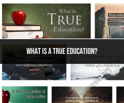 The Essence of True Education: Unveiling its Meaning