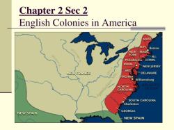 The First Two English Colonies in America: Jamestown and Plymouth