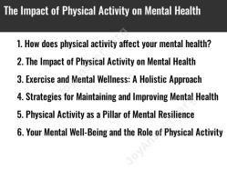 The Impact of Physical Activity on Mental Health