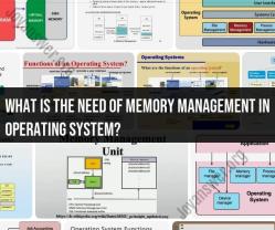 The Importance of Memory Management in Operating Systems