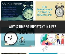 The Importance of Time: Key Factor in Life