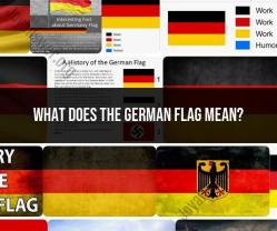 The Meaning of the German Flag: A Symbol of Unity