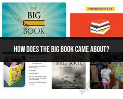 The Origins of the Big Book