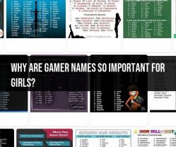 The Significance of Gamer Names for Girls: Empowering Identities
