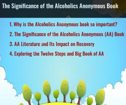 The Significance of the Alcoholics Anonymous Book