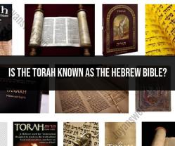 The Torah: Unveiling the Hebrew Bible's Core Text