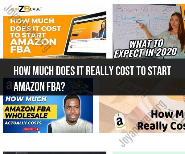 The True Costs of Starting Amazon FBA: Budgeting Insights