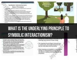 The Underlying Principle of Symbolic Interactionism