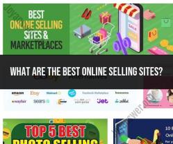 Thriving in the Online Marketplace: Top Sites for Selling Your Products