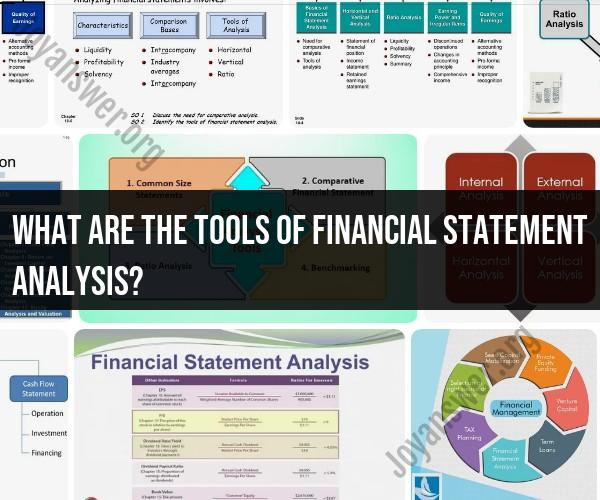 Tools of Financial Statement Analysis: Analytical Resources