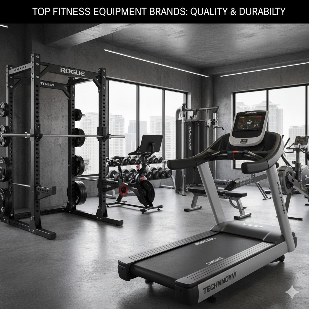 Top Fitness Equipment Brands for Quality and Durability