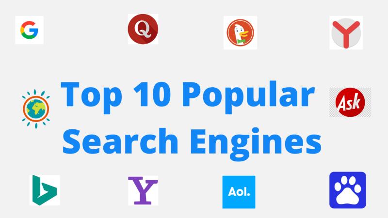 Top Internet Search Engines: Ranking Overview