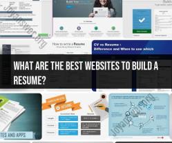 Top Websites for Crafting an Impressive Resume