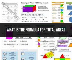 Total Area Formula: Calculating Space