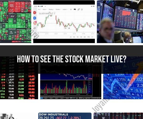Tracking the Stock Market in Real Time: How to Do It