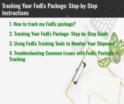 Tracking Your FedEx Package: Step-by-Step Instructions