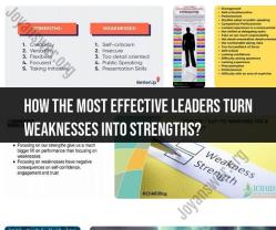 Transforming Weaknesses into Leadership Strengths