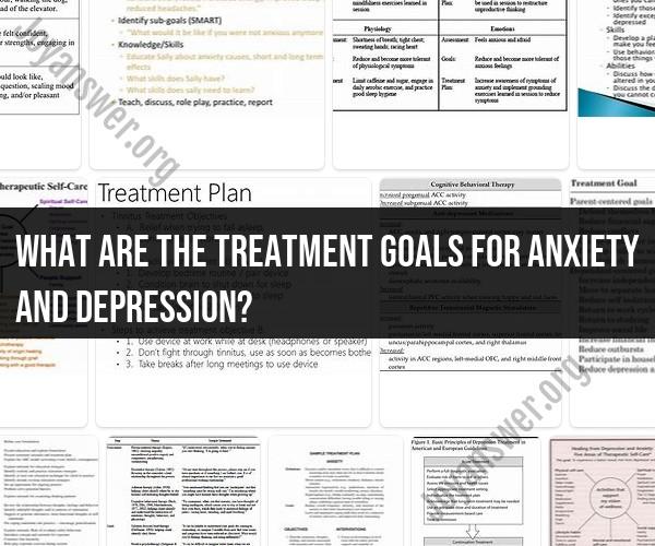 Treatment Goals for Anxiety and Depression: A Comprehensive Approach