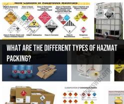 Types of Hazmat Packing: Understanding Safety Protocols