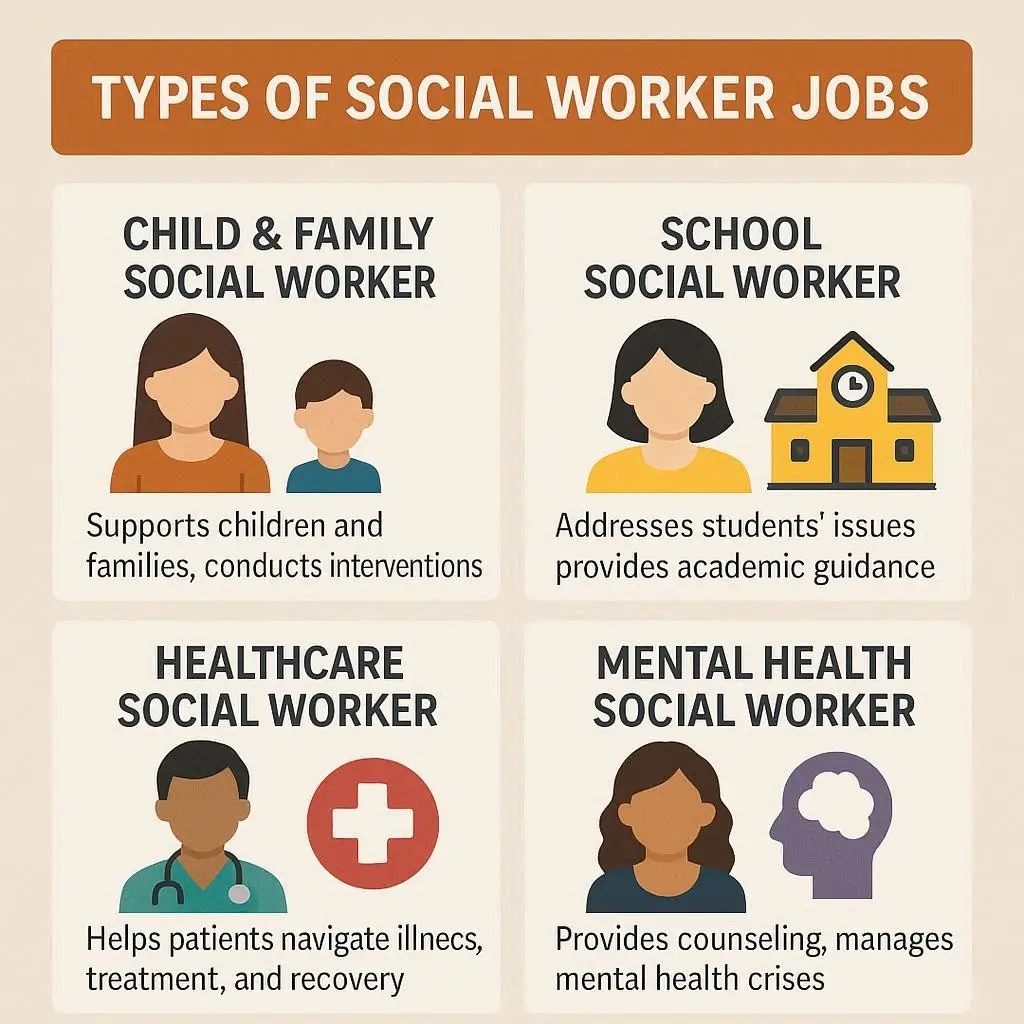 Types of Social Worker Jobs: Career Paths Explained