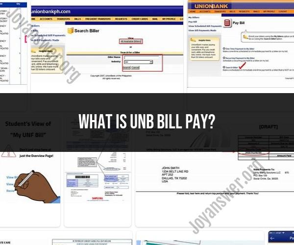 UNB Bill Pay: Convenient Payment Options for University Expenses
