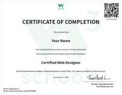 Understanding a Certificate in Web Design: Purpose and Benefits