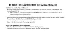 Understanding Direct Hire Authority (DHA) in Employment