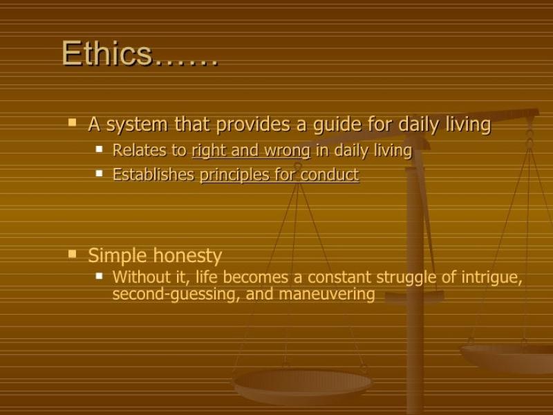 Understanding Ethics Class: Curriculum and Scope