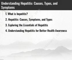 Understanding Hepatitis: Causes, Types, and Symptoms