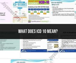 Understanding ICD-10: Definition and Purpose