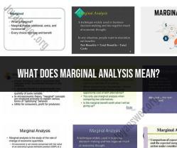 Understanding Marginal Analysis in Economics