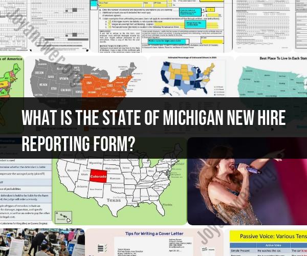 Understanding Michigan New Hire Reporting Form: Compliance Essentials