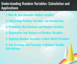 Understanding Random Variables: Calculation and Applications