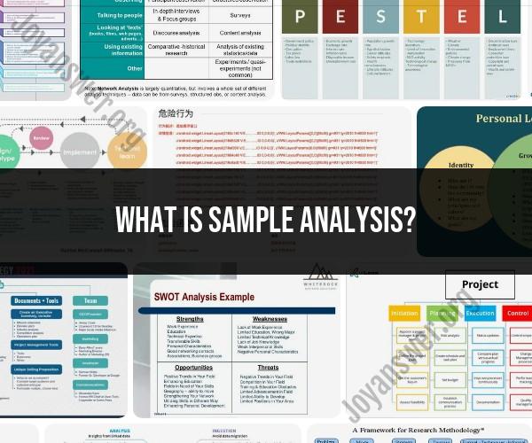 Understanding Sample Analysis: A Comprehensive Overview
