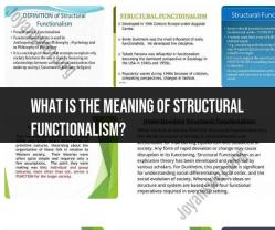 Understanding Structural Functionalism: Sociological Theory