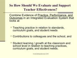 Understanding Teacher Effectiveness Training