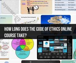 Understanding the Duration of an Online Code of Ethics Course