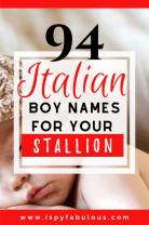 Unique Italian Boy Names: Distinctive Naming Ideas
