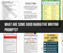Unleashing Creativity: Engaging Narrative Writing Prompts