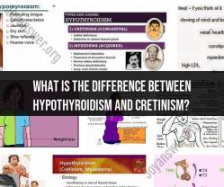 Unveiling Hypothyroidism and Cretinism: Understanding the Distinct Differences