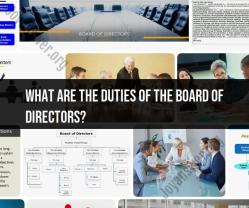 Unveiling the Responsibilities of Board of Directors