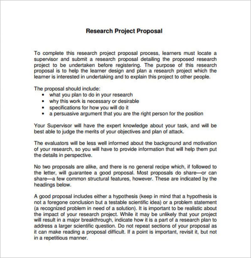 Unveiling the Role of a Research Proposal Paper