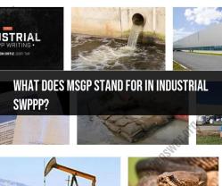 Unveiling the Significance of MSGP in Industrial SWPPP
