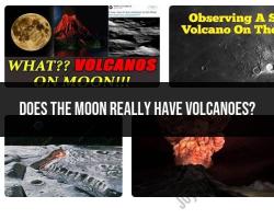 Unveiling the Truth: Volcanoes on the Moon