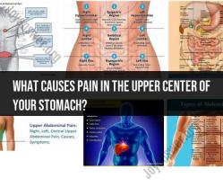 Upper Center Stomach Pain: Causes and Remedies