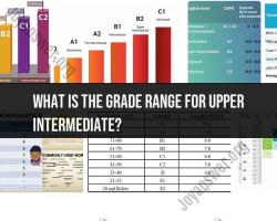 Upper Intermediate Grade Range: Educational Levels