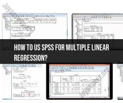 Using SPSS for Multiple Linear Regression Analysis: Step-by-Step